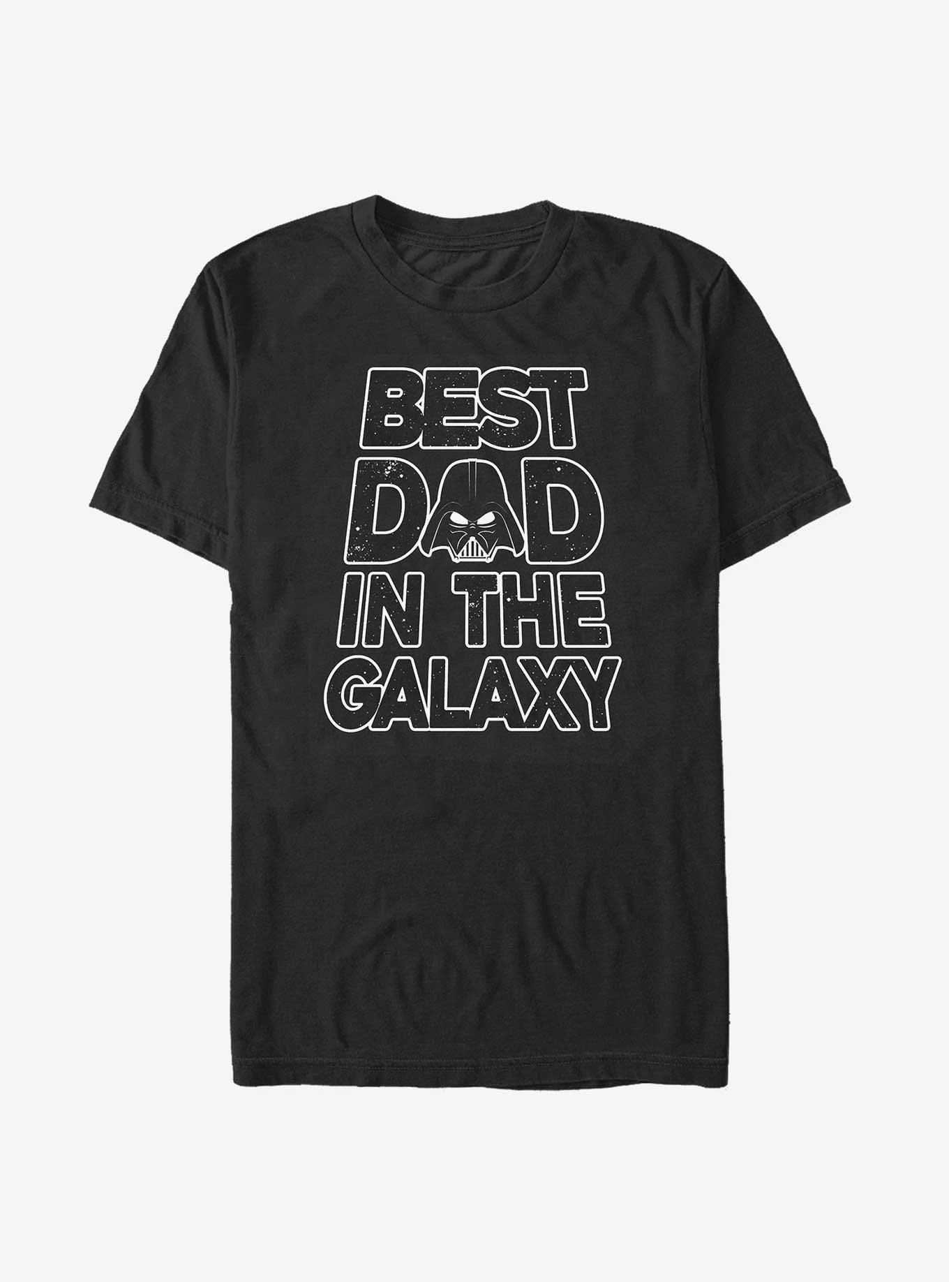 Star Wars Galaxy Dad Big & Tall T-Shirt, BLACK, hi-res