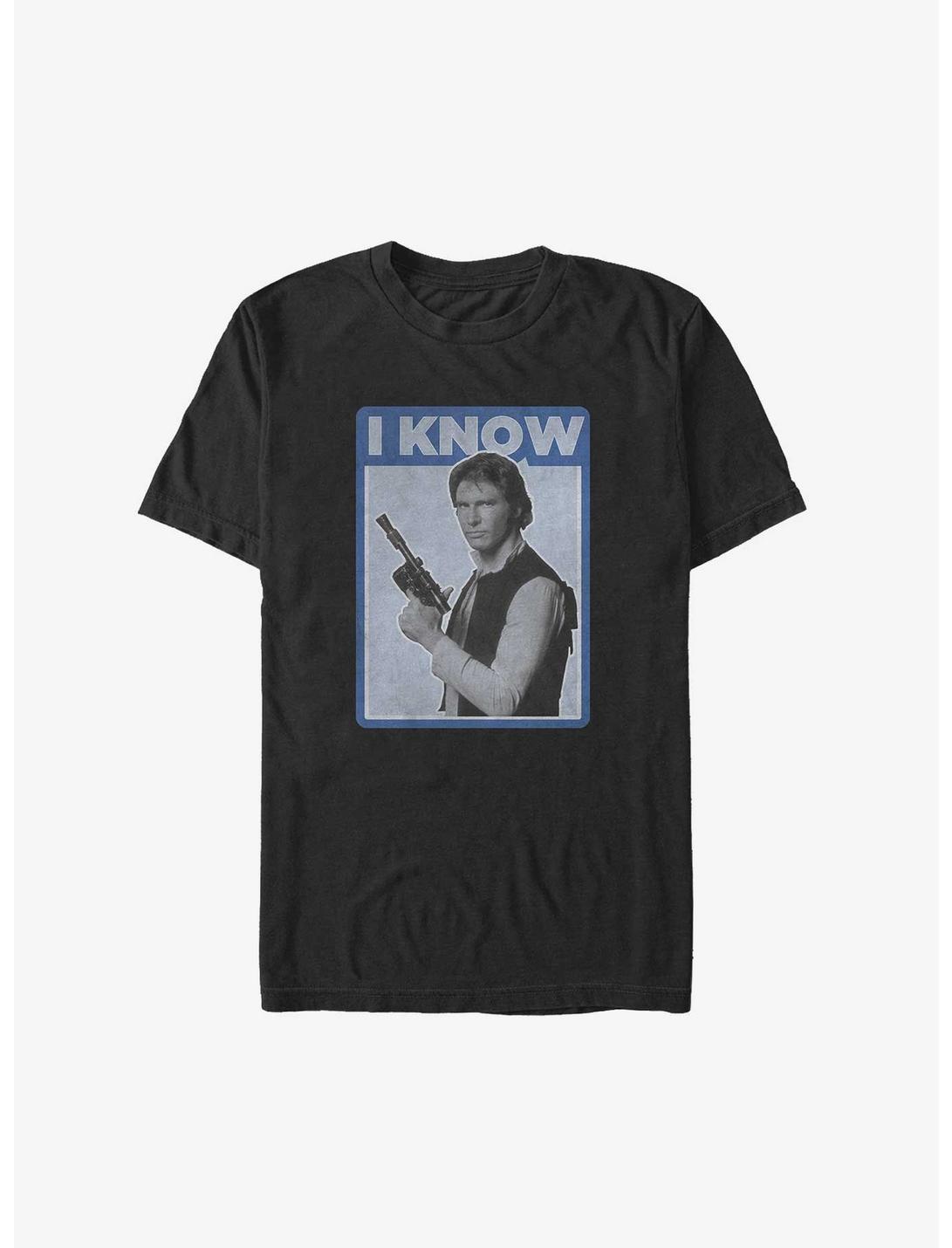 Star Wars Han Love Big & Tall T-Shirt, BLACK, hi-res