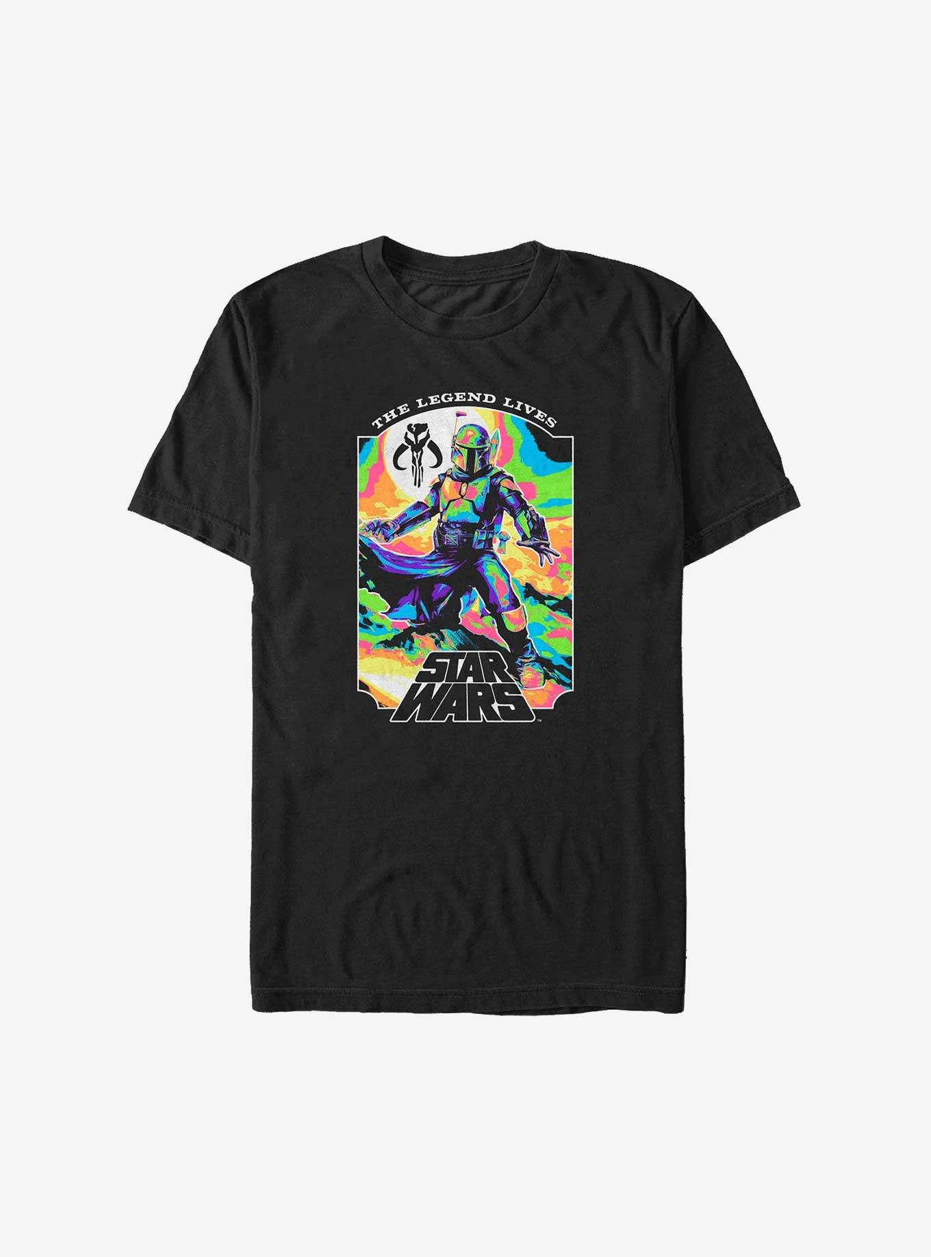 Star Wars Boba Fett Living Legend Big & Tall T-Shirt, BLACK, hi-res