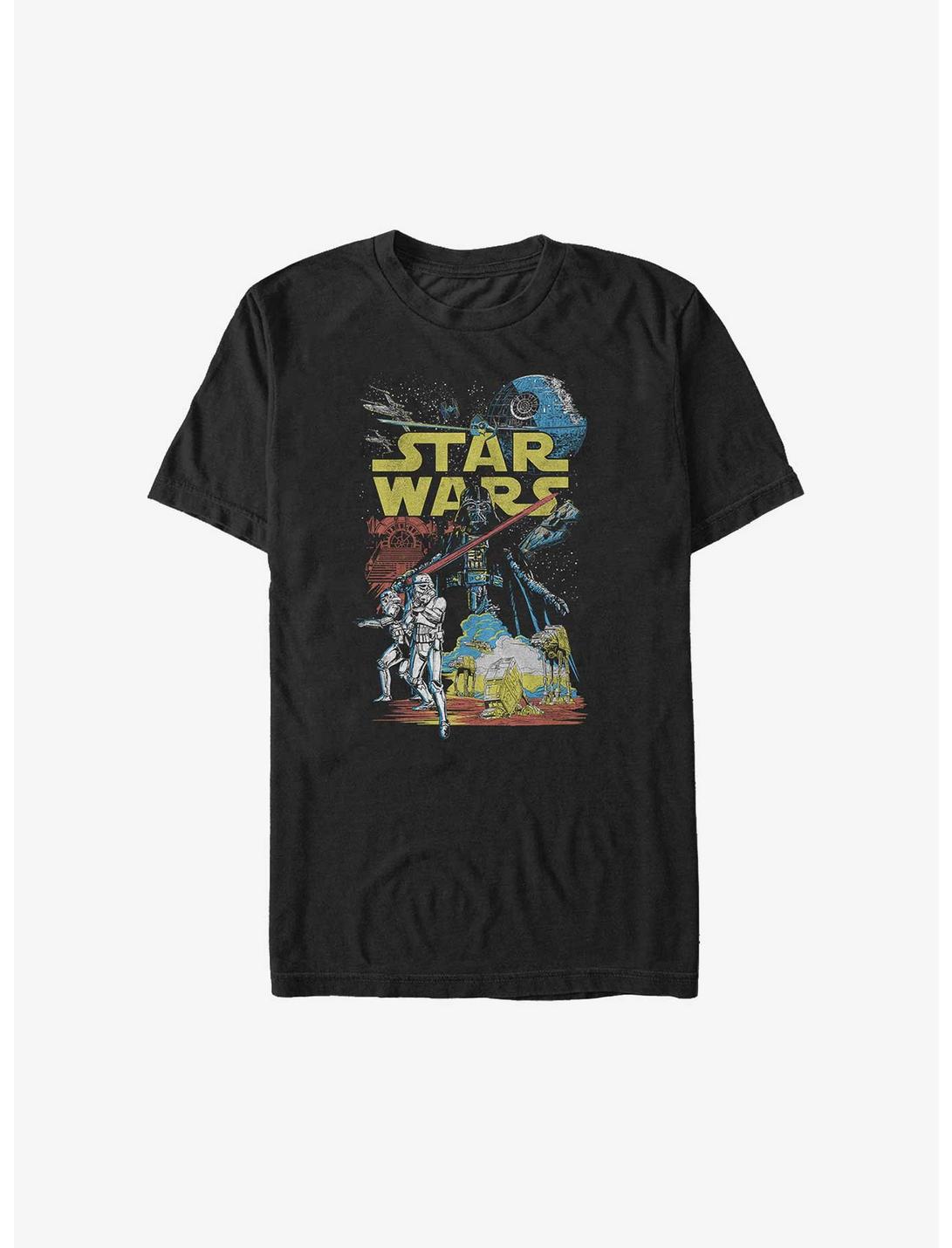 Star Wars Darth Vader Empire Big & Tall T-Shirt, BLACK, hi-res