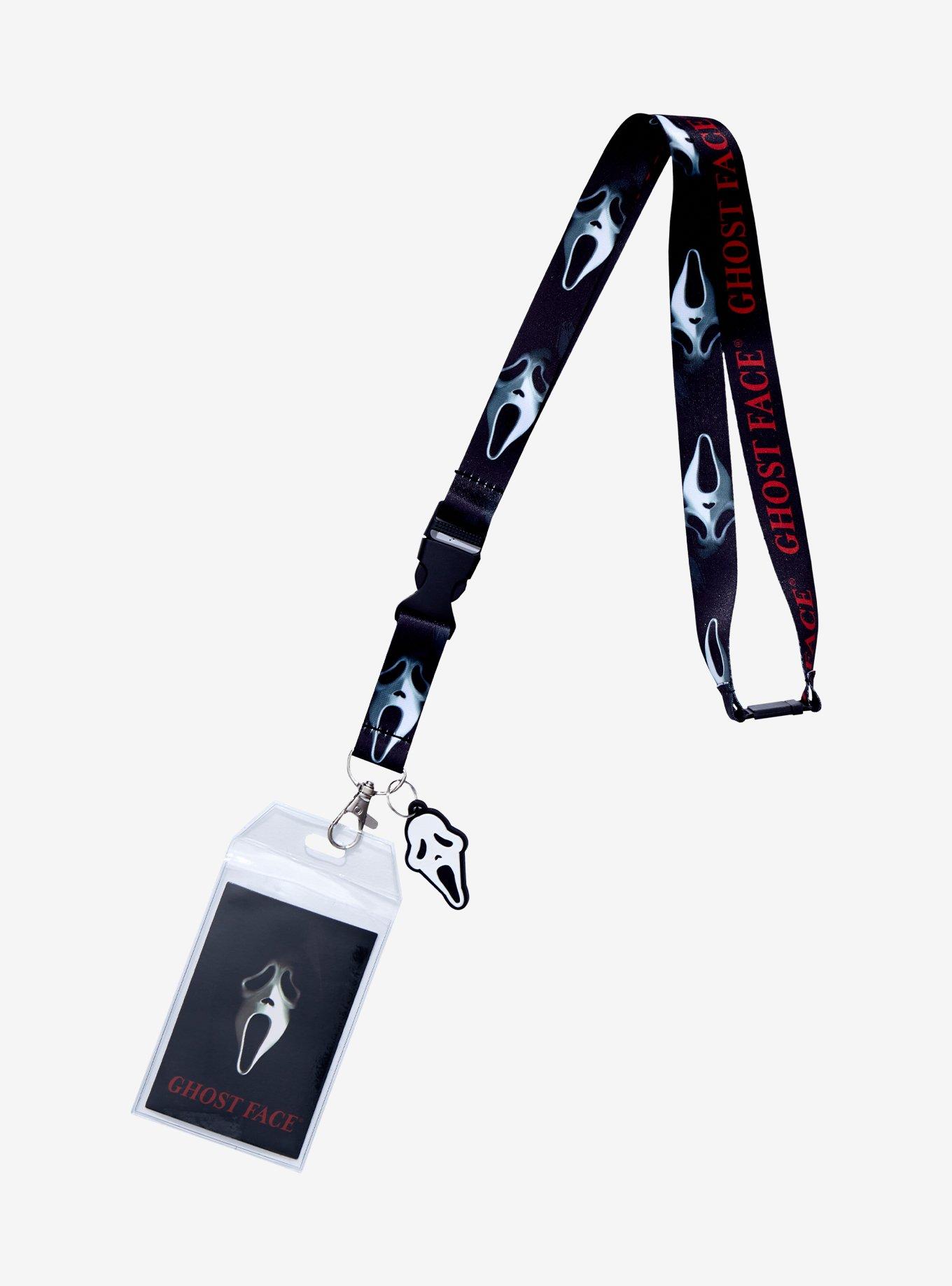 Scream Ghost Face Mask Lanyard, , hi-res