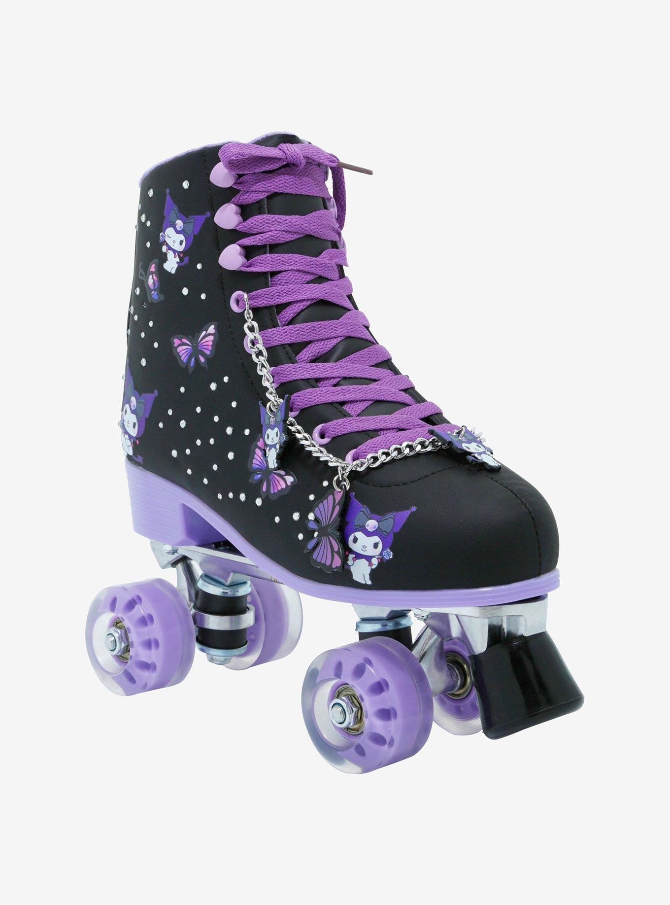 Kuromi Butterfly Roller Skates, , hi-res