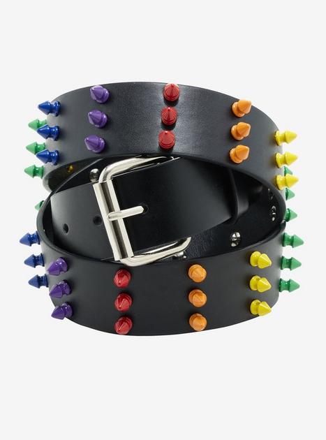 Hot Topic Rainbow Stud newest Belt Medium NWT