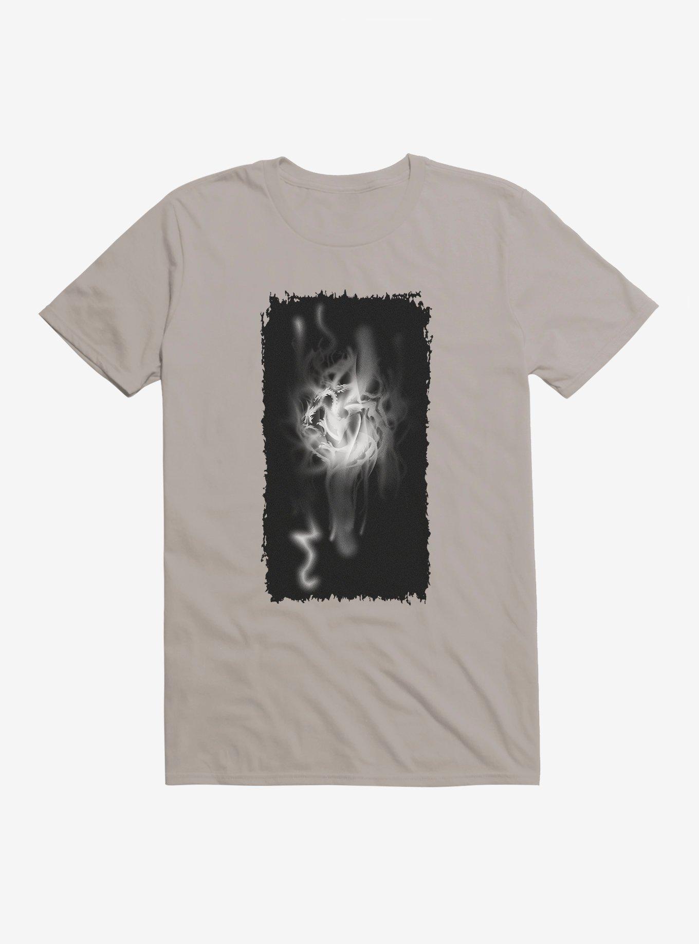 Game Of Thrones Dragon Smoke T-Shirt, LIGHT GREY, hi-res