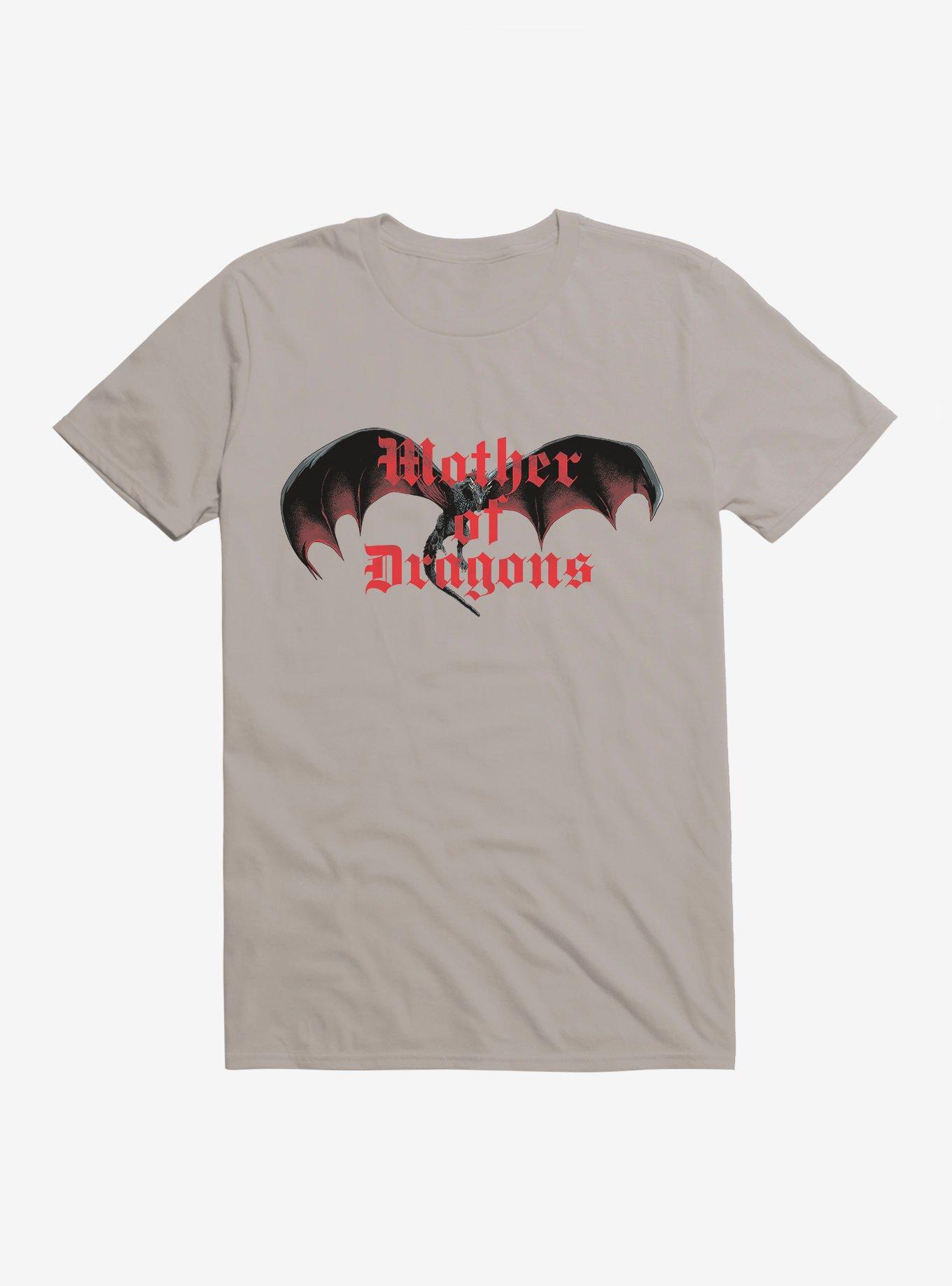 Game Of Thrones Mother Of Dragons T-Shirt, LIGHT GREY, hi-res
