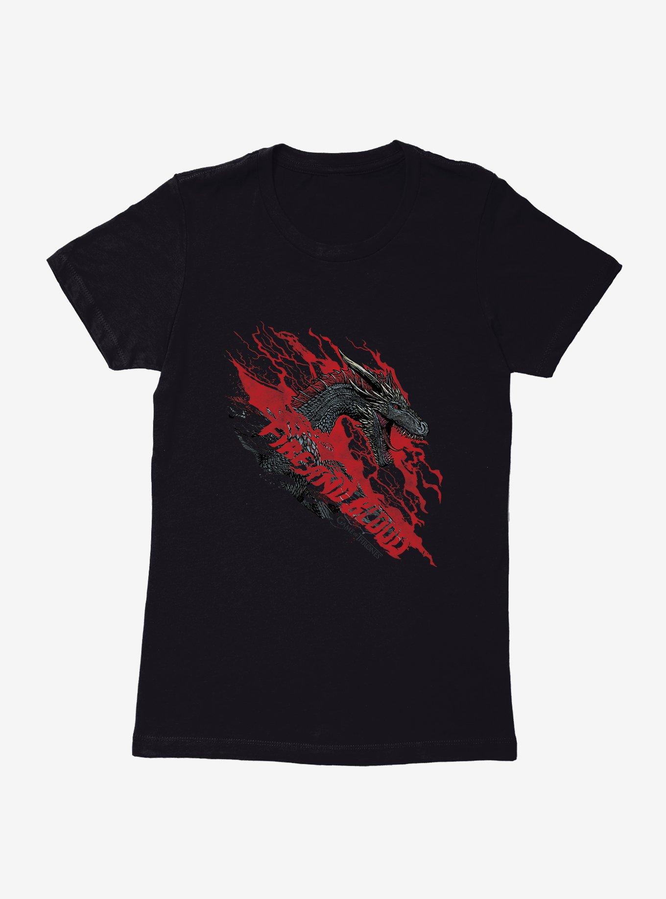 Game Of Thrones Fire And Blood Womens T-Shirt, , hi-res