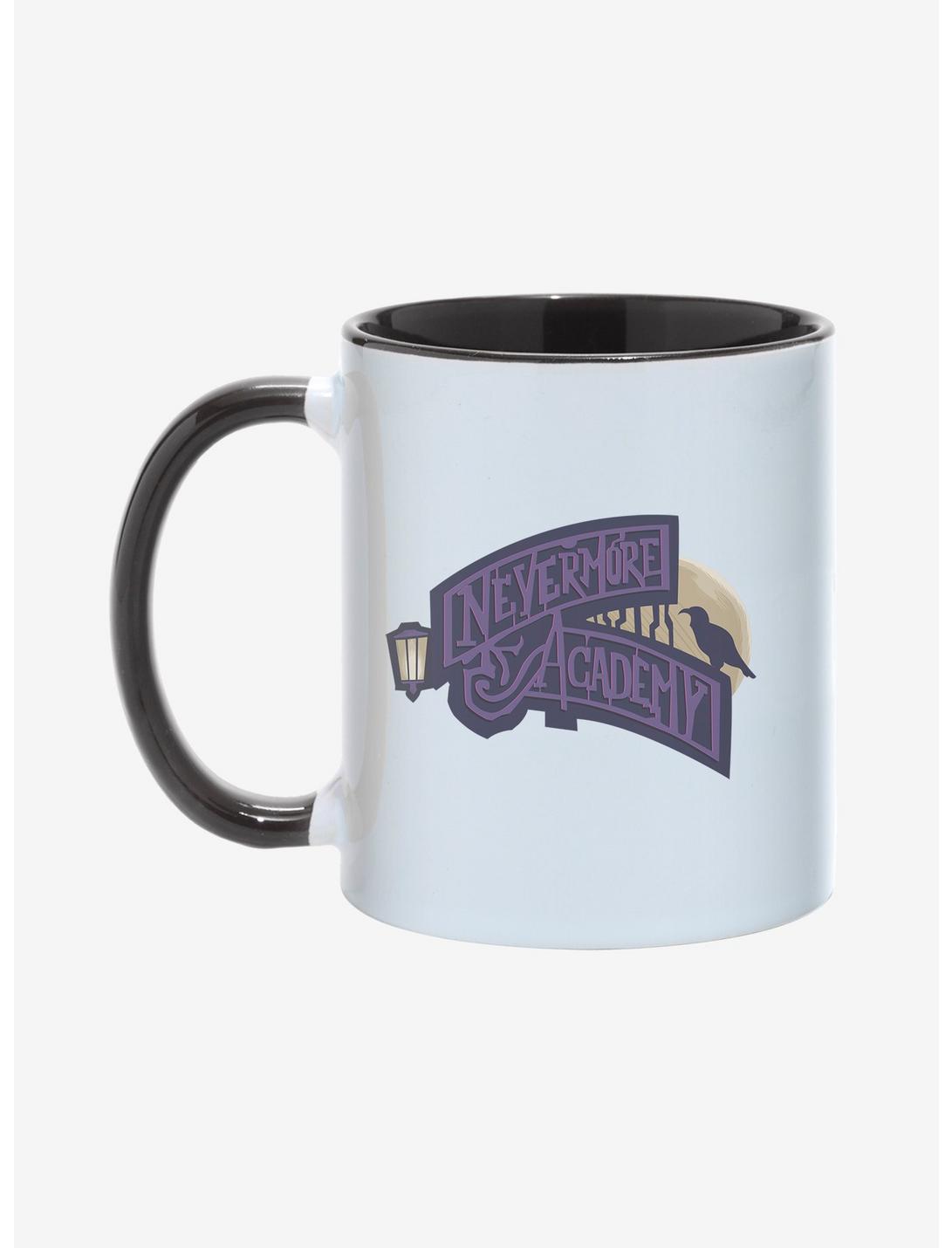 Wednesday Nevermore Academy Logo Mug, , hi-res