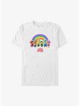 Nintendo Animal Crossing Rainbow Super Star Big & Tall T-Shirt, WHITE, hi-res