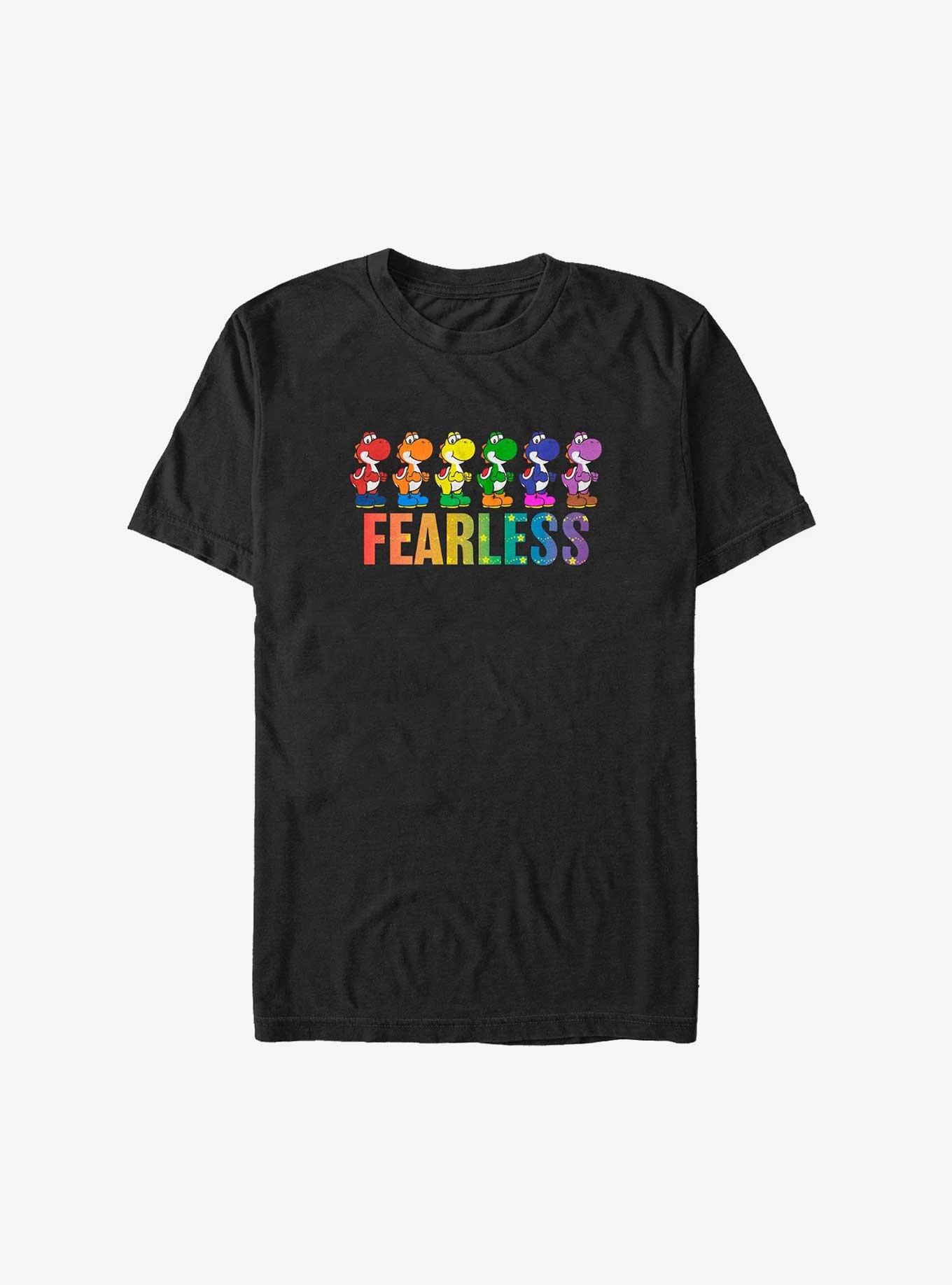 Nintendo Mario Yoshi Fearless Big & Tall T-Shirt, BLACK, hi-res