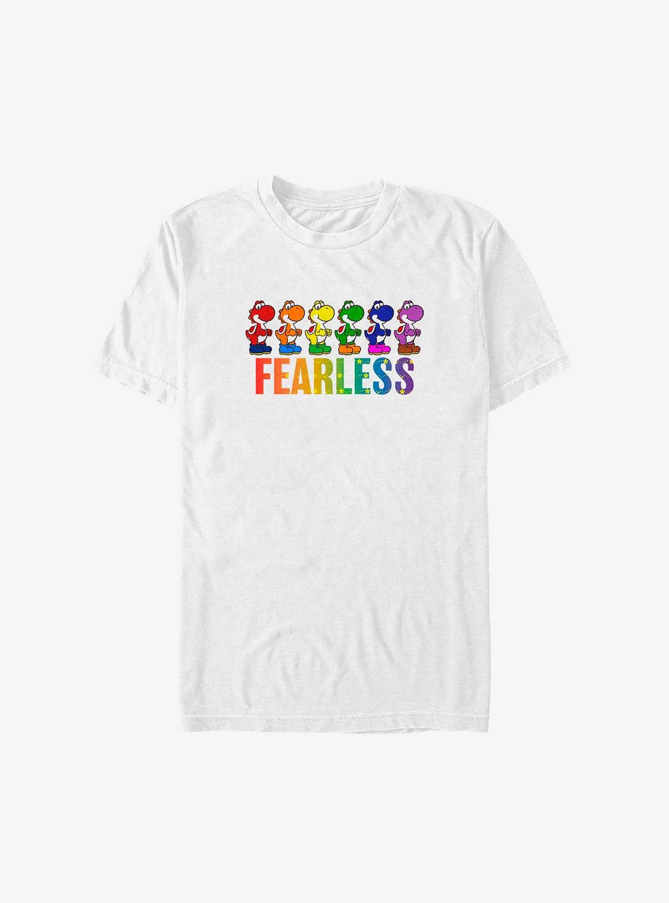 Nintendo Mario Yoshi Fearless Big & Tall T-Shirt, WHITE, hi-res