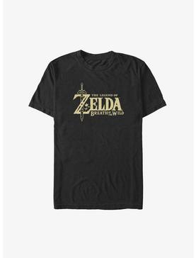 Nintendo The Legend of Zelda: Breath of the Wild Logo Big & Tall T-Shirt, , hi-res
