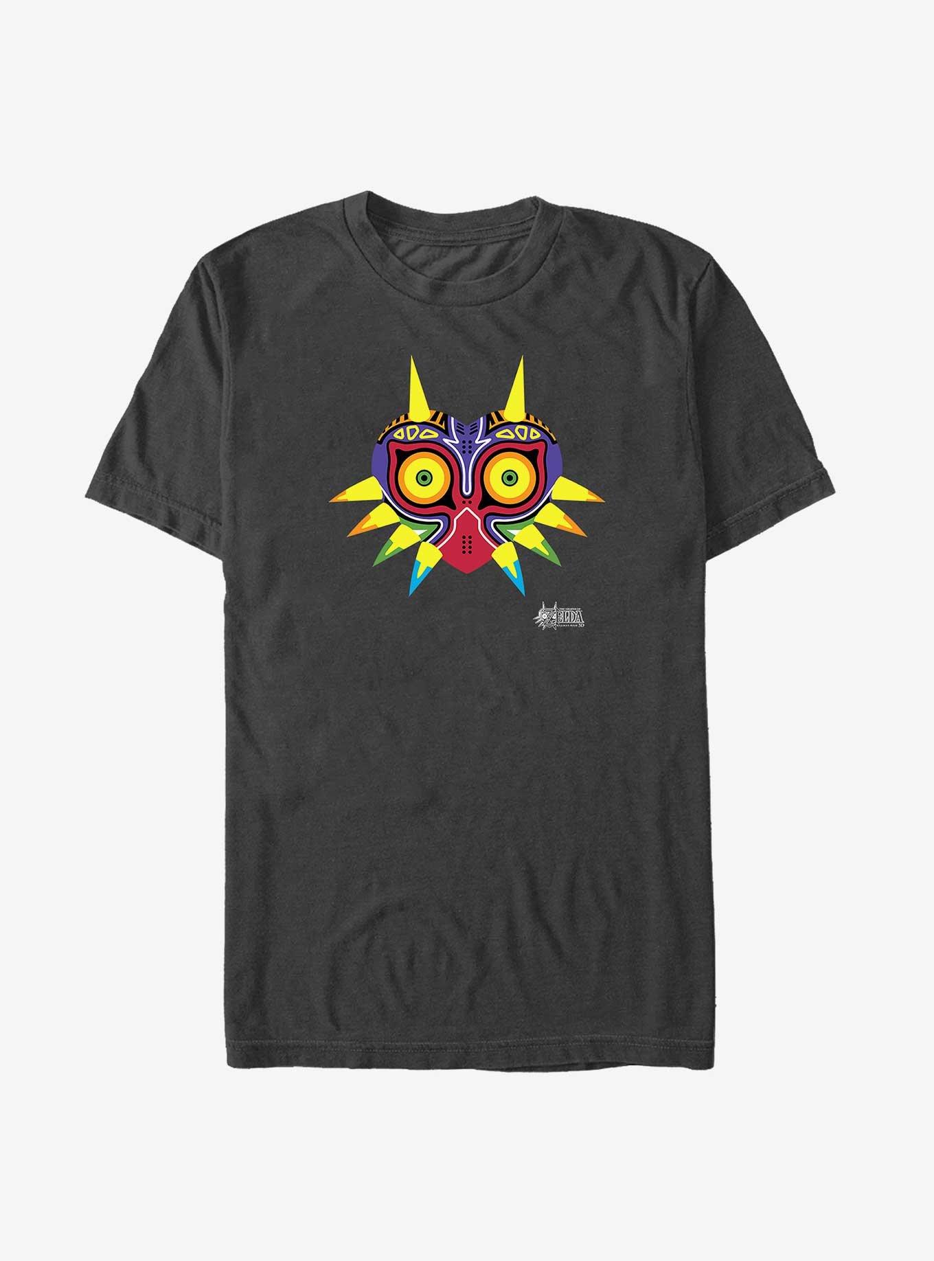 Nintendo The Legend of Zelda Majora's Mask Big & Tall T-Shirt, BLACK, hi-res