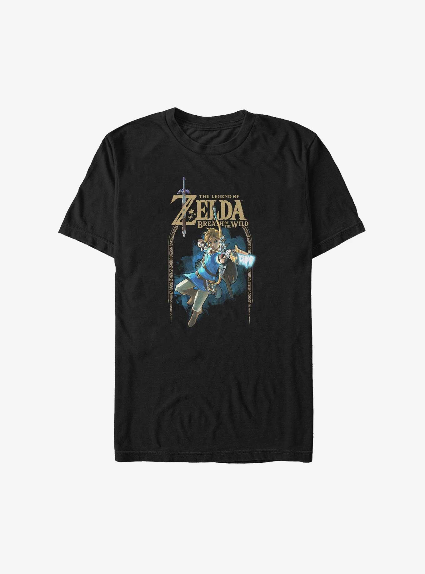 Nintendo The Legend of Zelda: Breath of the Wild Arch Link Big & Tall T-Shirt