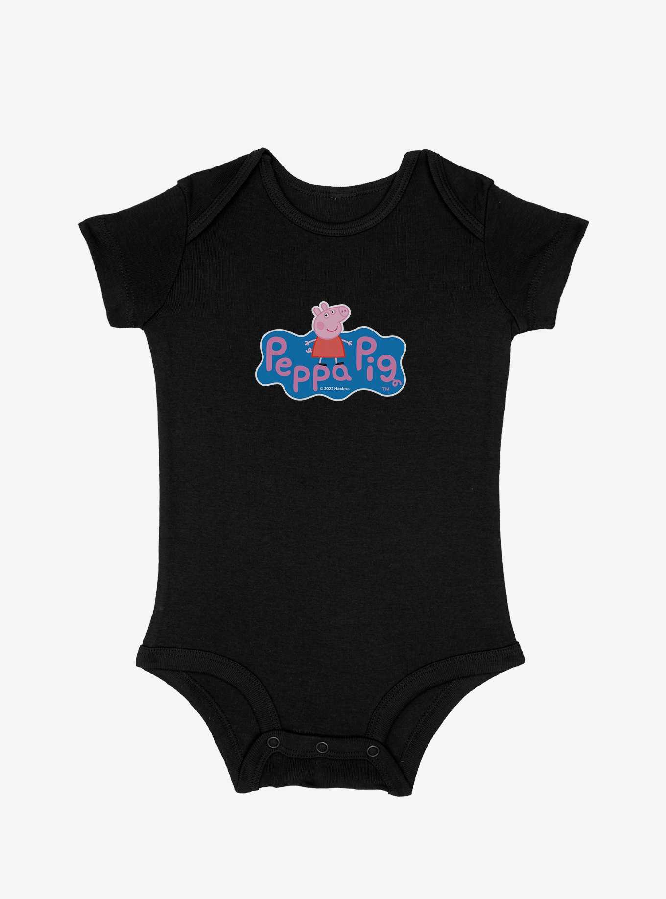Peppa Pig Portrait Logo Infant Bodysuit, , hi-res