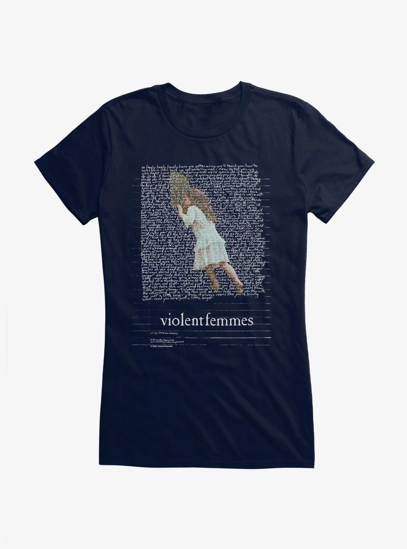 Violent Femmes Album Lyrics Girls T-Shirt, , hi-res