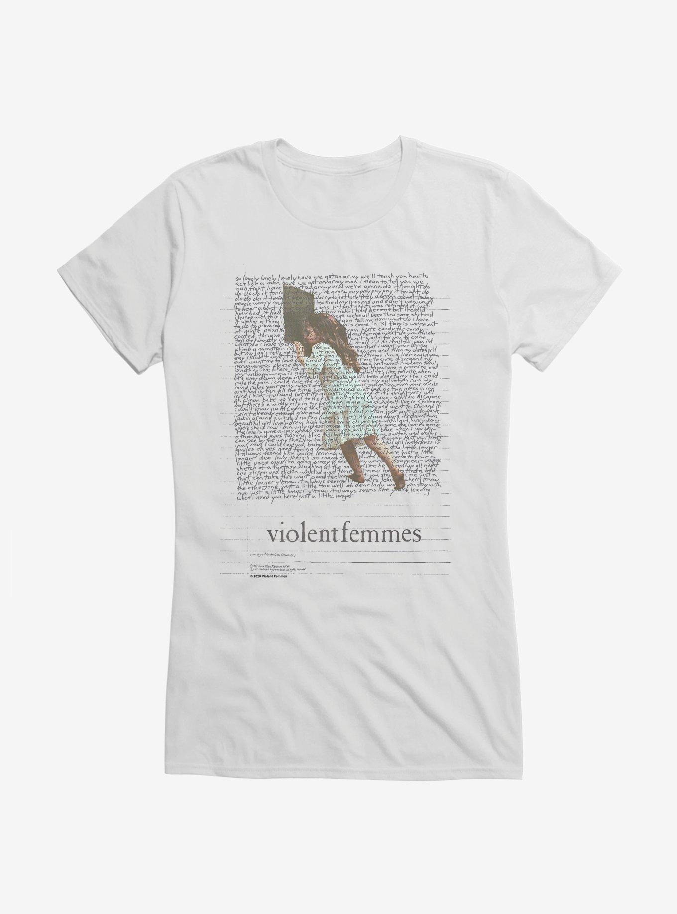 Violent Femmes Album Lyrics Girls TShirt Hot Topic