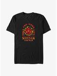 Stranger Things Fire and Dice Big & Tall T-Shirt, BLACK, hi-res