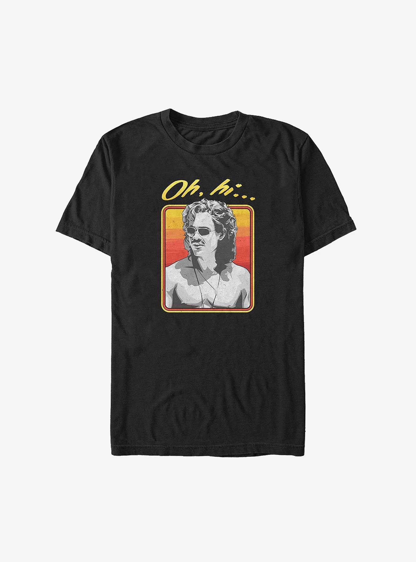 Stranger Things Hot Guy Billy Big & Tall T-Shirt, BLACK, hi-res