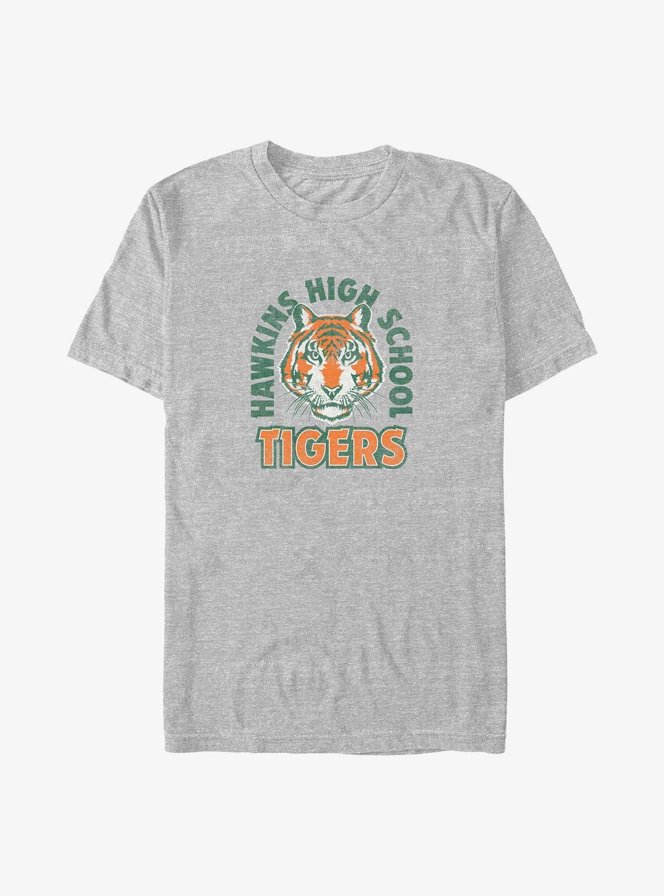 Stranger Things Hawkins High School Tigers Arch Big & Tall T-Shirt, , hi-res