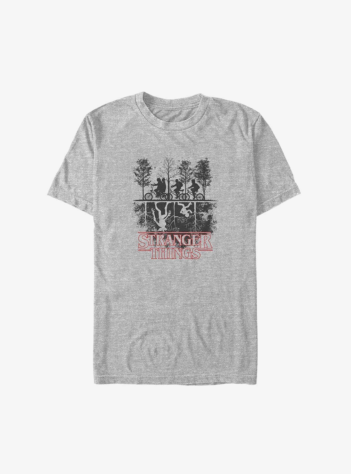 Stranger Things Upside Down Bike Ride Big & Tall T-Shirt, , hi-res