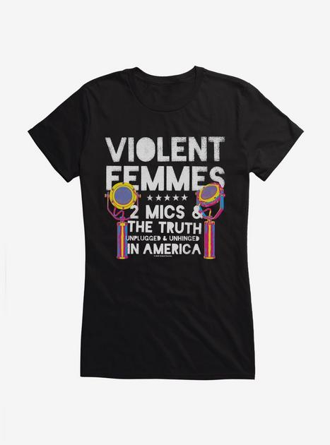 Violent Femmes Unplugged And Unhinged Girls T-Shirt | Hot Topic