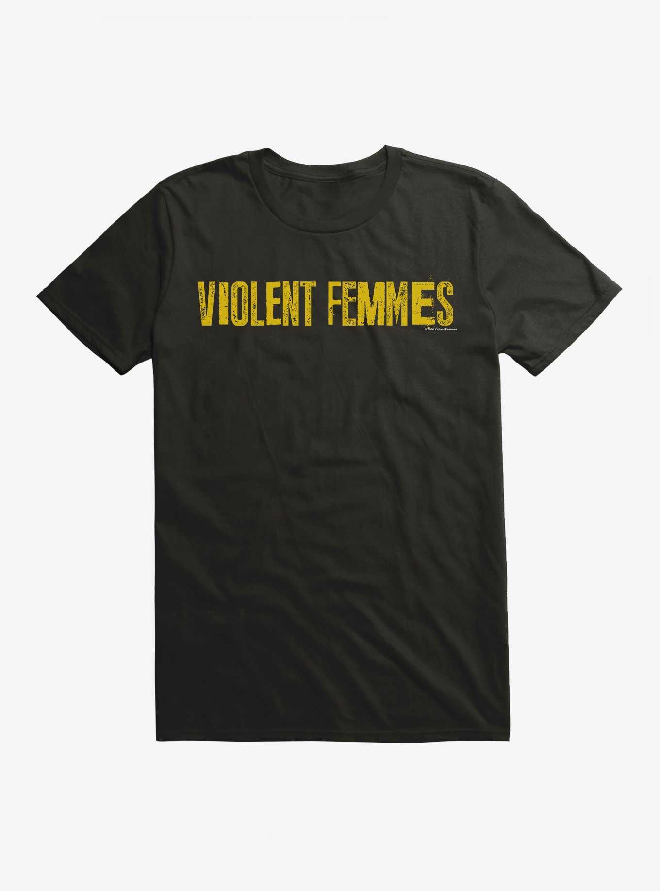 Violent Femmes Distressed Logo T-Shirt, , hi-res