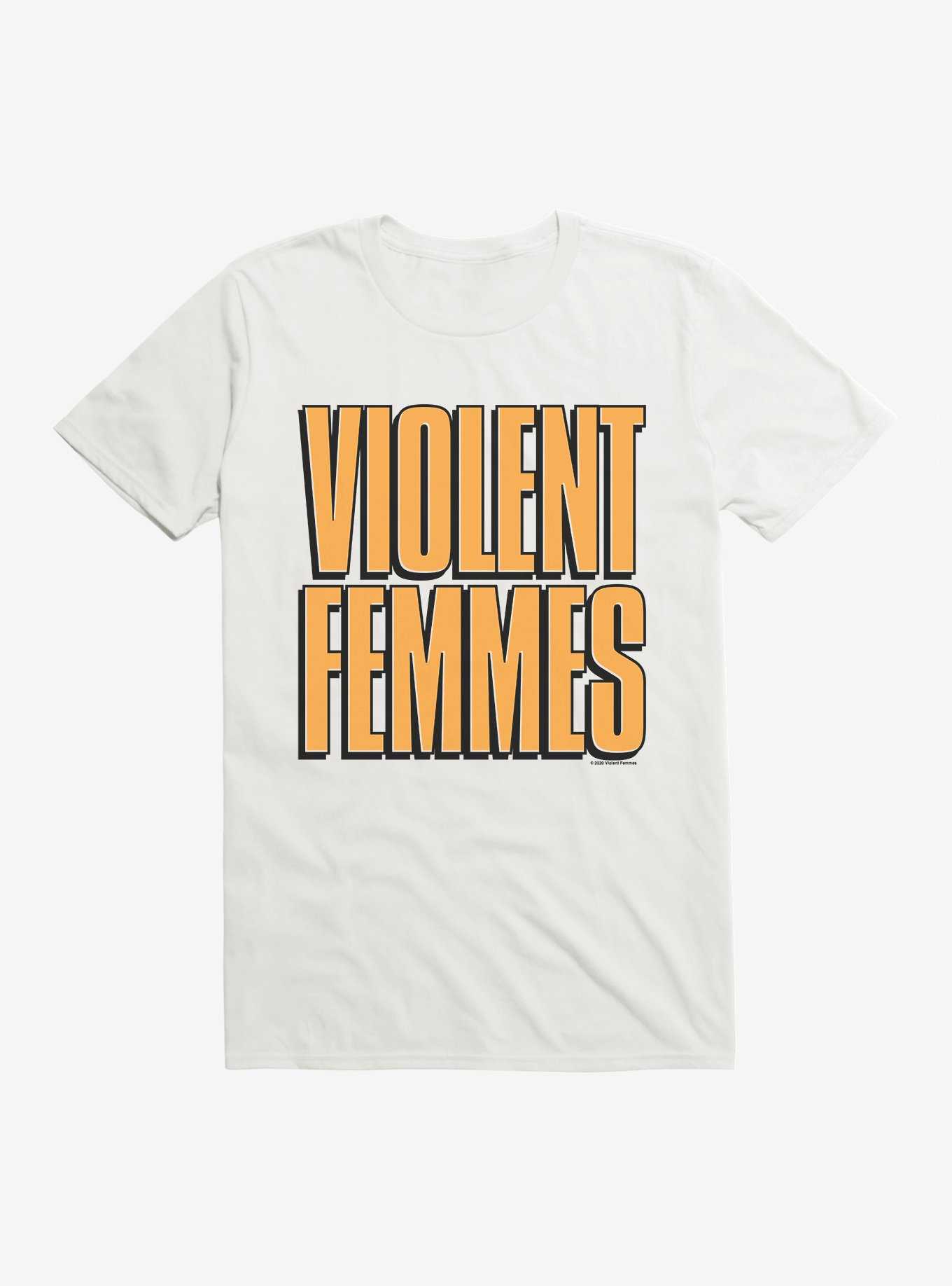 Violent Femmes Shadowed Logo T-Shirt, , hi-res