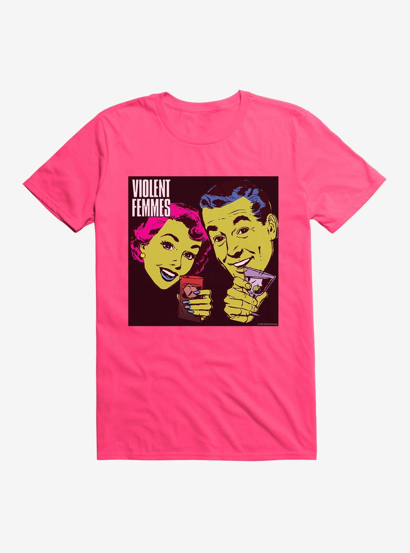 Violent Femmes Tour Party T-Shirt, HOT PINK, hi-res