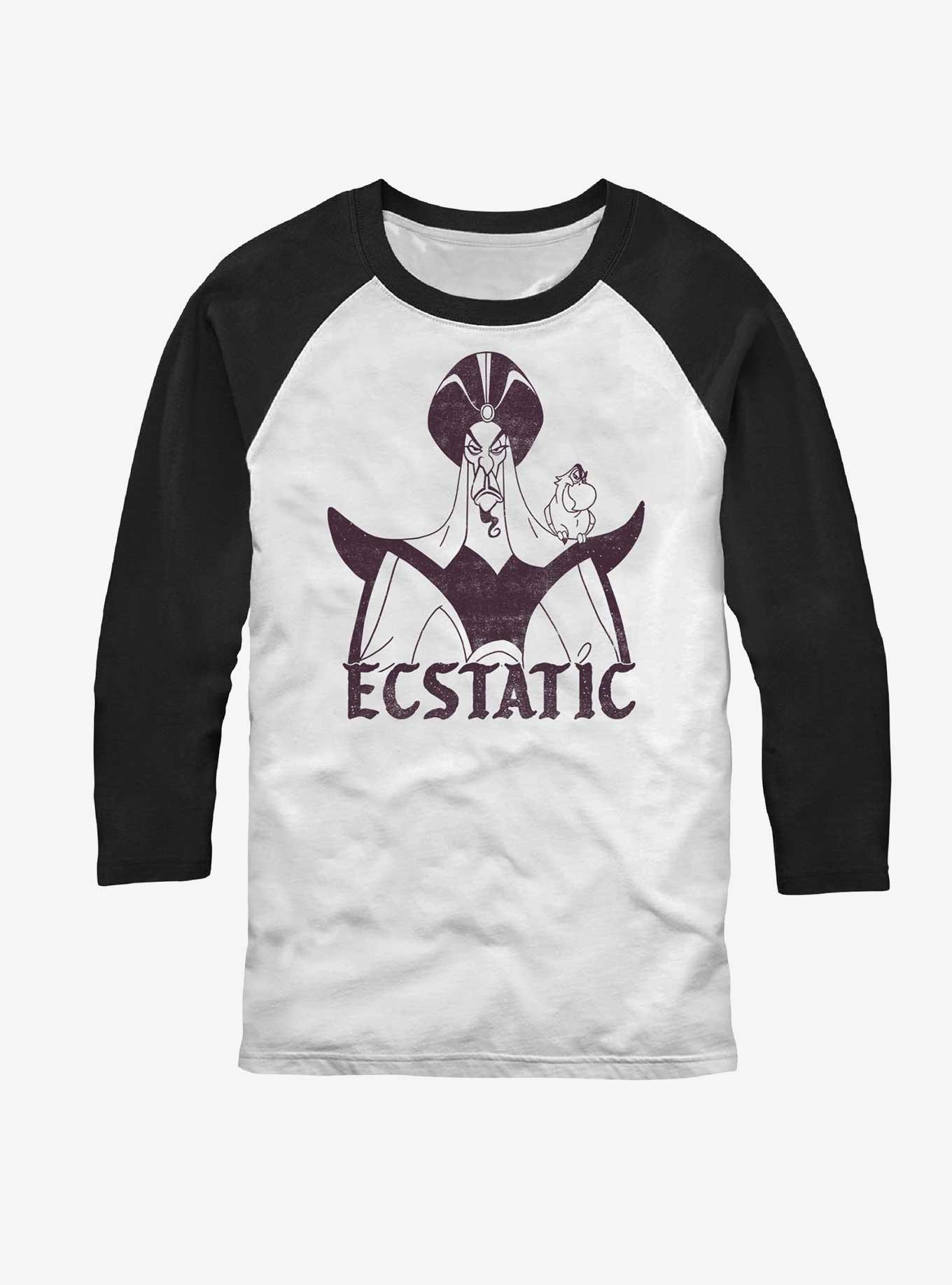 Disney Aladdin Ecstatic Jafar Raglan, WHTBLK, hi-res
