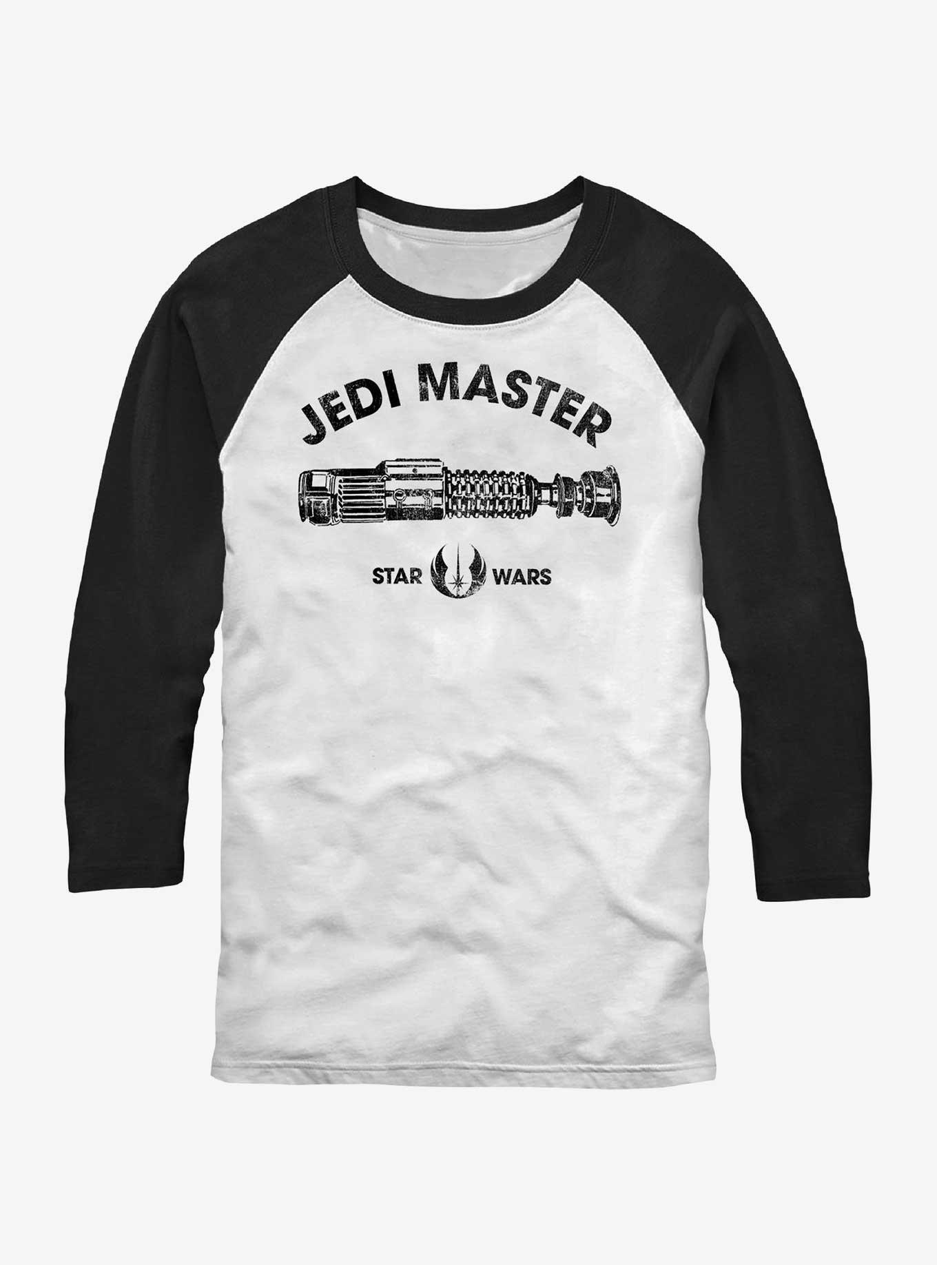 Star Wars Jedi Master Lightsaber Raglan, WHTBLK, hi-res