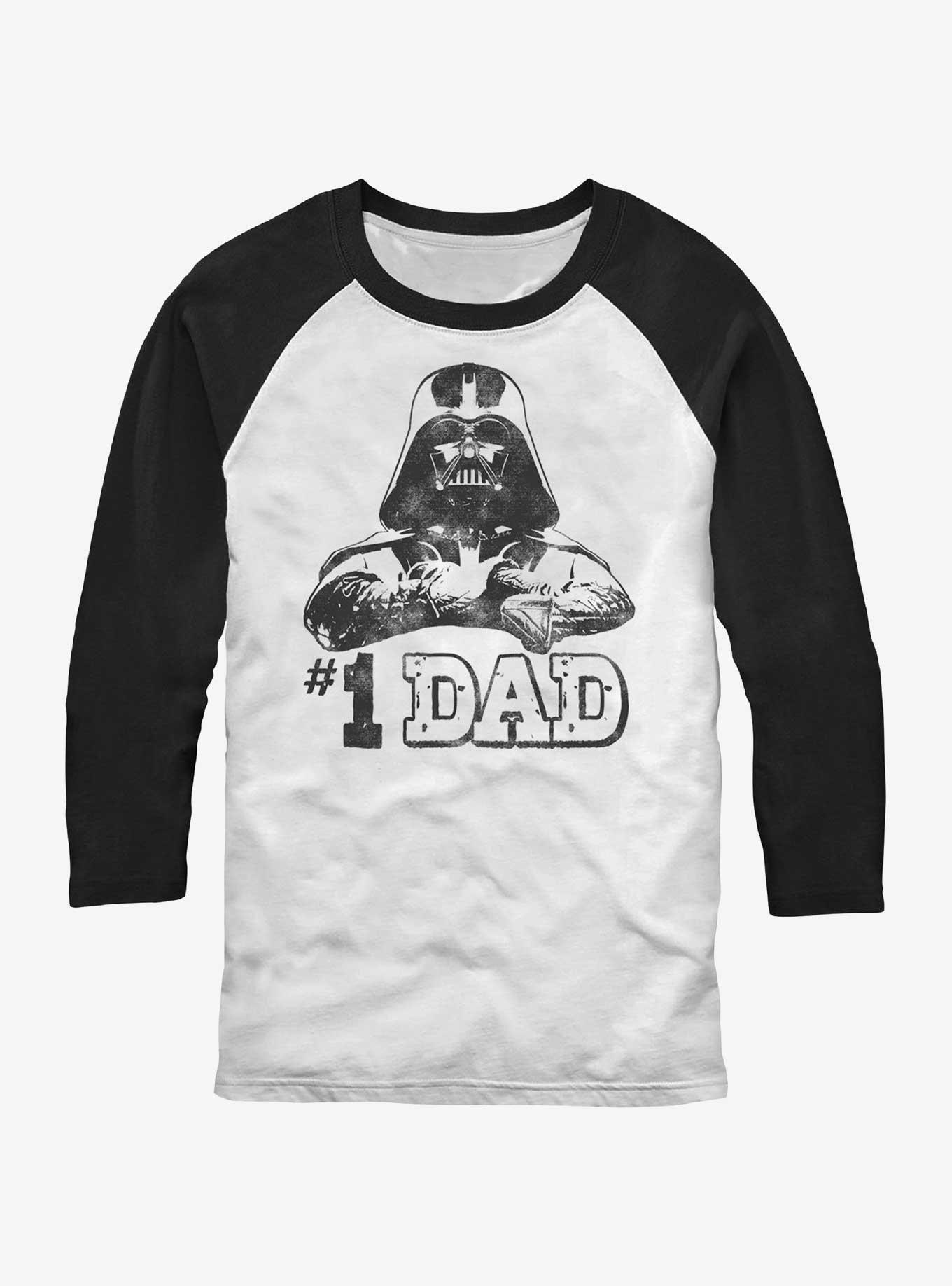 Star Wars Number One Dad Raglan, , hi-res