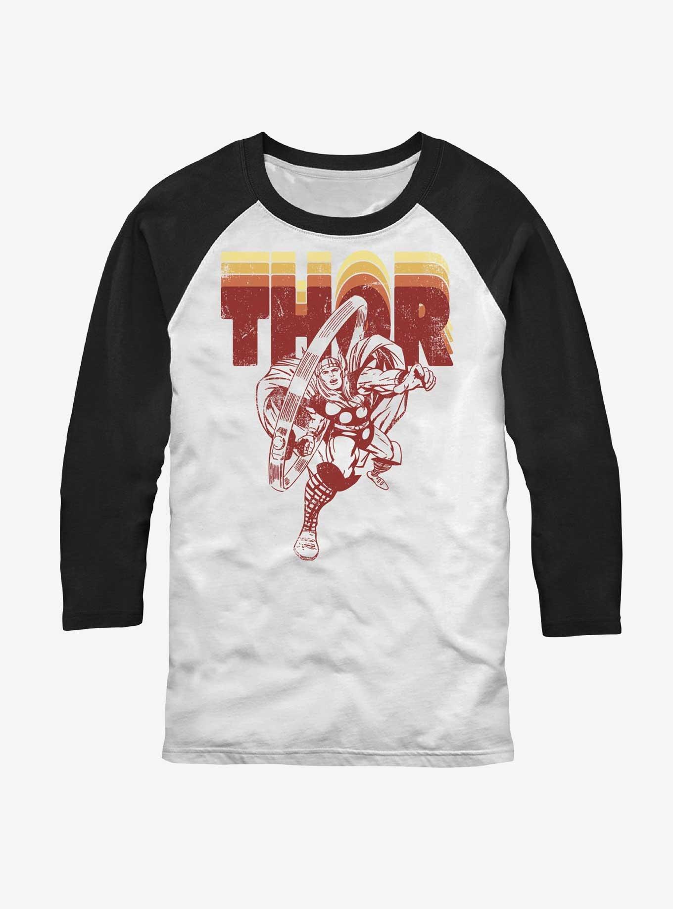 Marvel Thor Retro Raglan, , hi-res