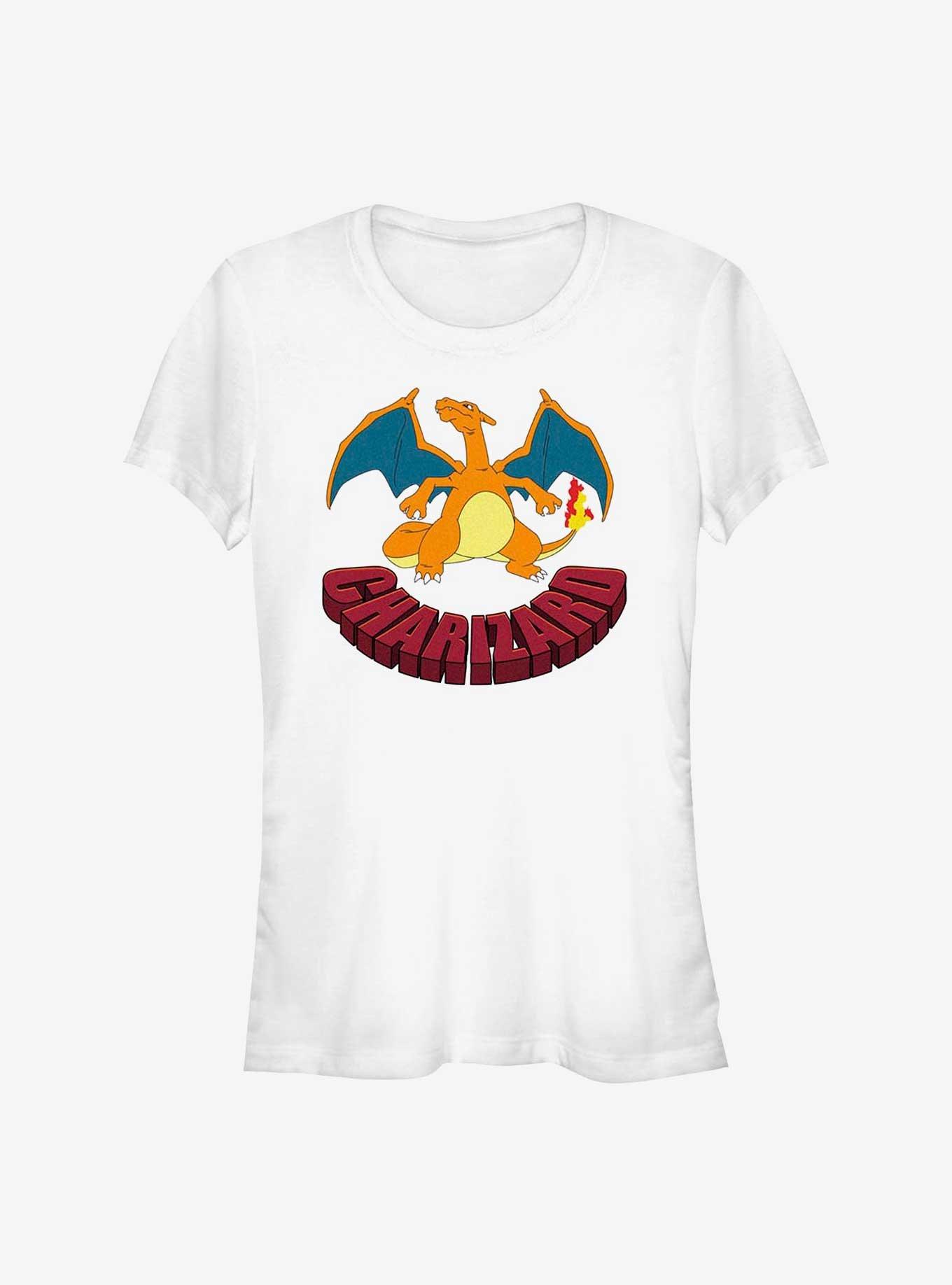 Pokemon Charizard Girls T-Shirt, WHITE, hi-res