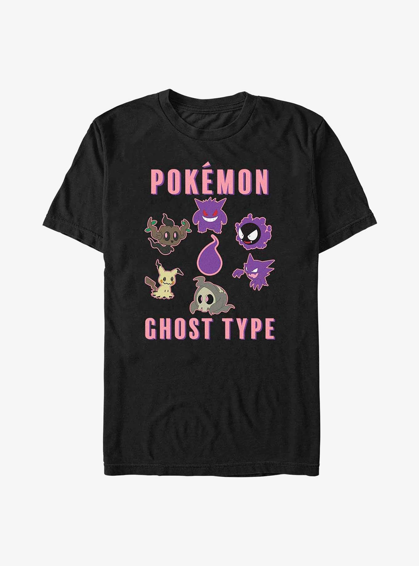 Pokemon Ghost Type T-Shirt - BLACK | Hot Topic