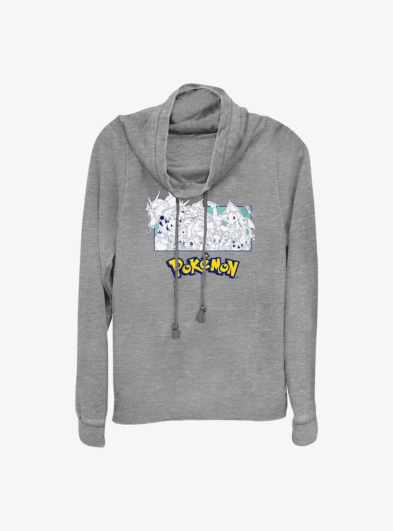 Pokemon The Classics Cowl Neck Long-Sleeve Top, , hi-res