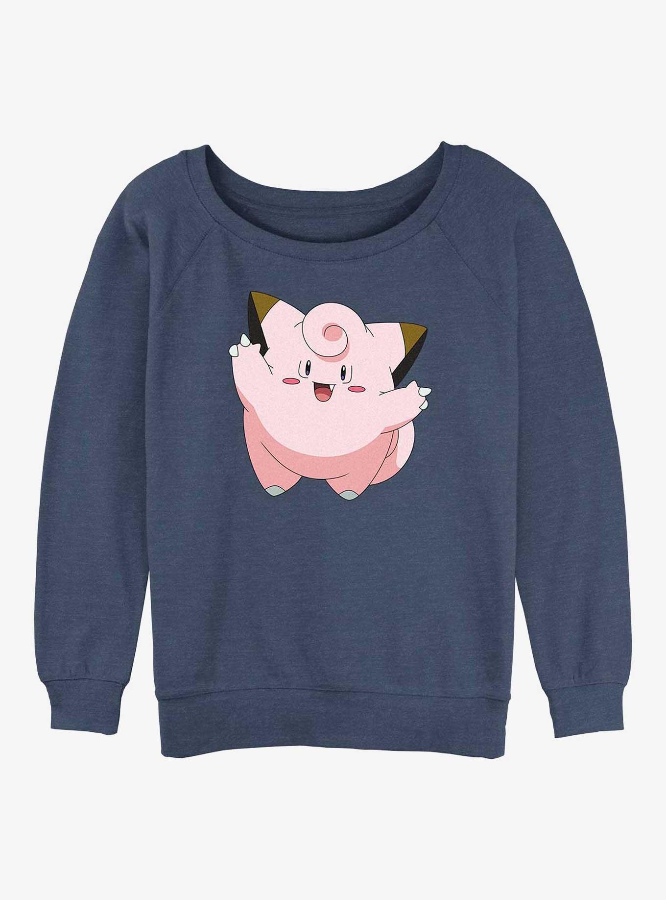 Pokemon Clefairy Girls Slouchy Sweatshirt, , hi-res