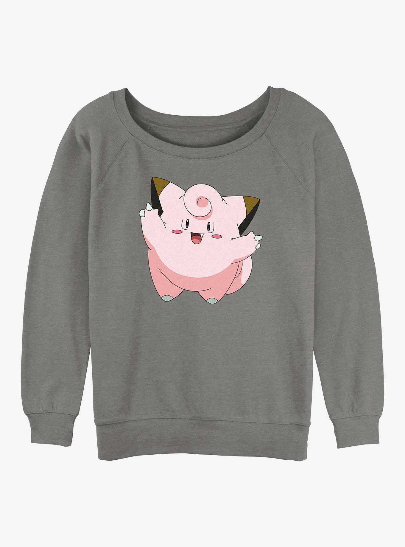 Pokemon Clefairy Girls Slouchy Sweatshirt, , hi-res
