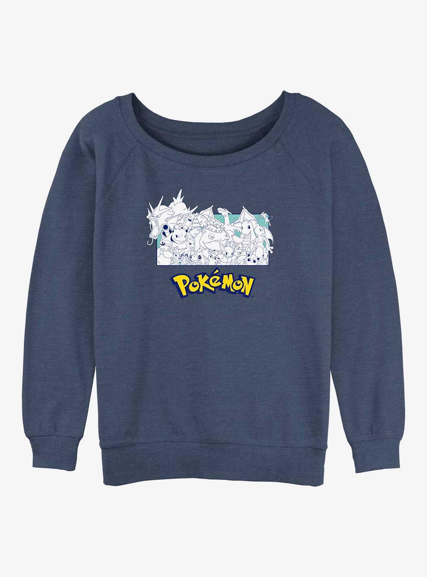 Pokemon The Classics Girls Slouchy Sweatshirt, , hi-res