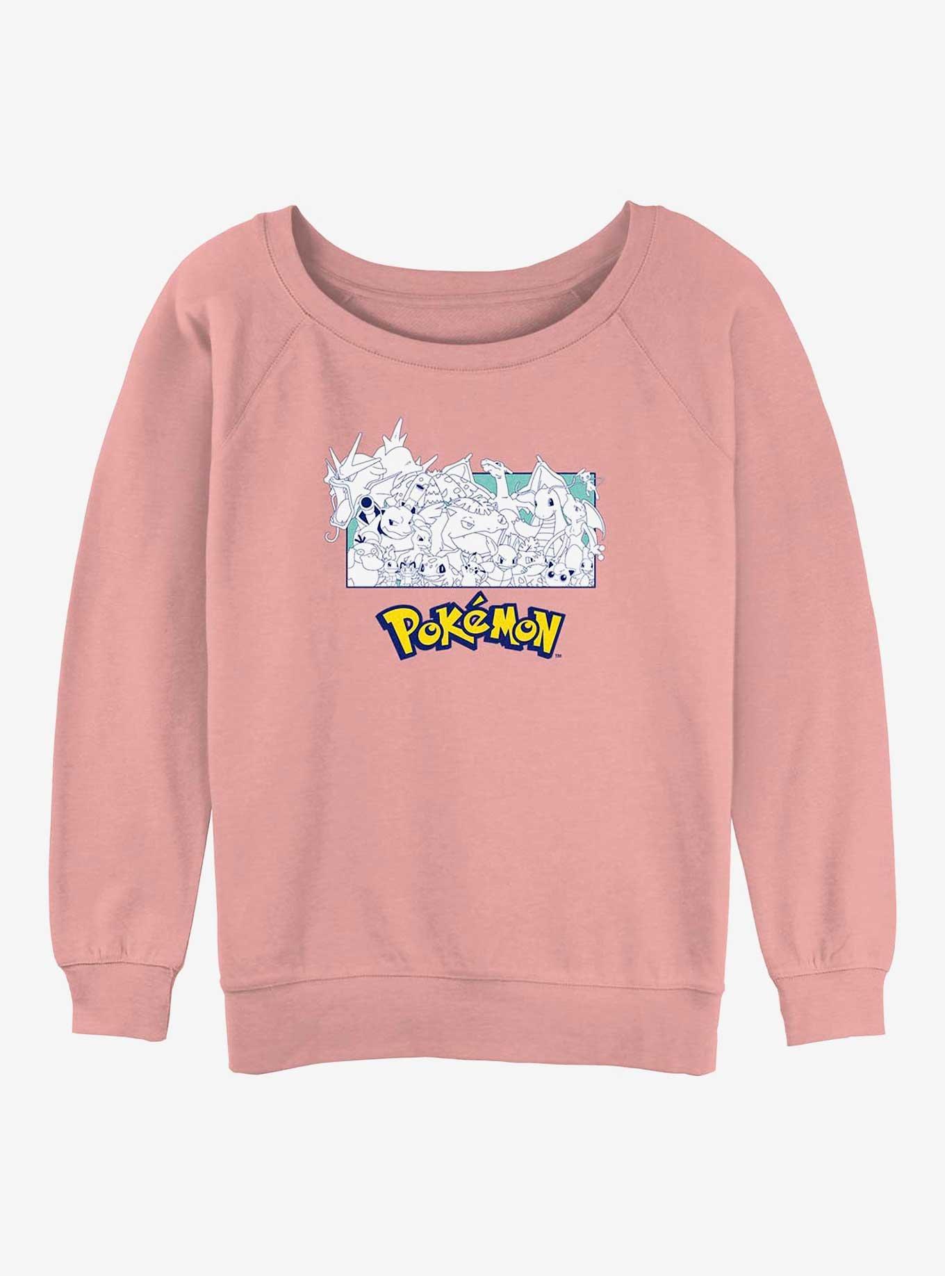 Pokemon The Classics Girls Slouchy Sweatshirt, , hi-res