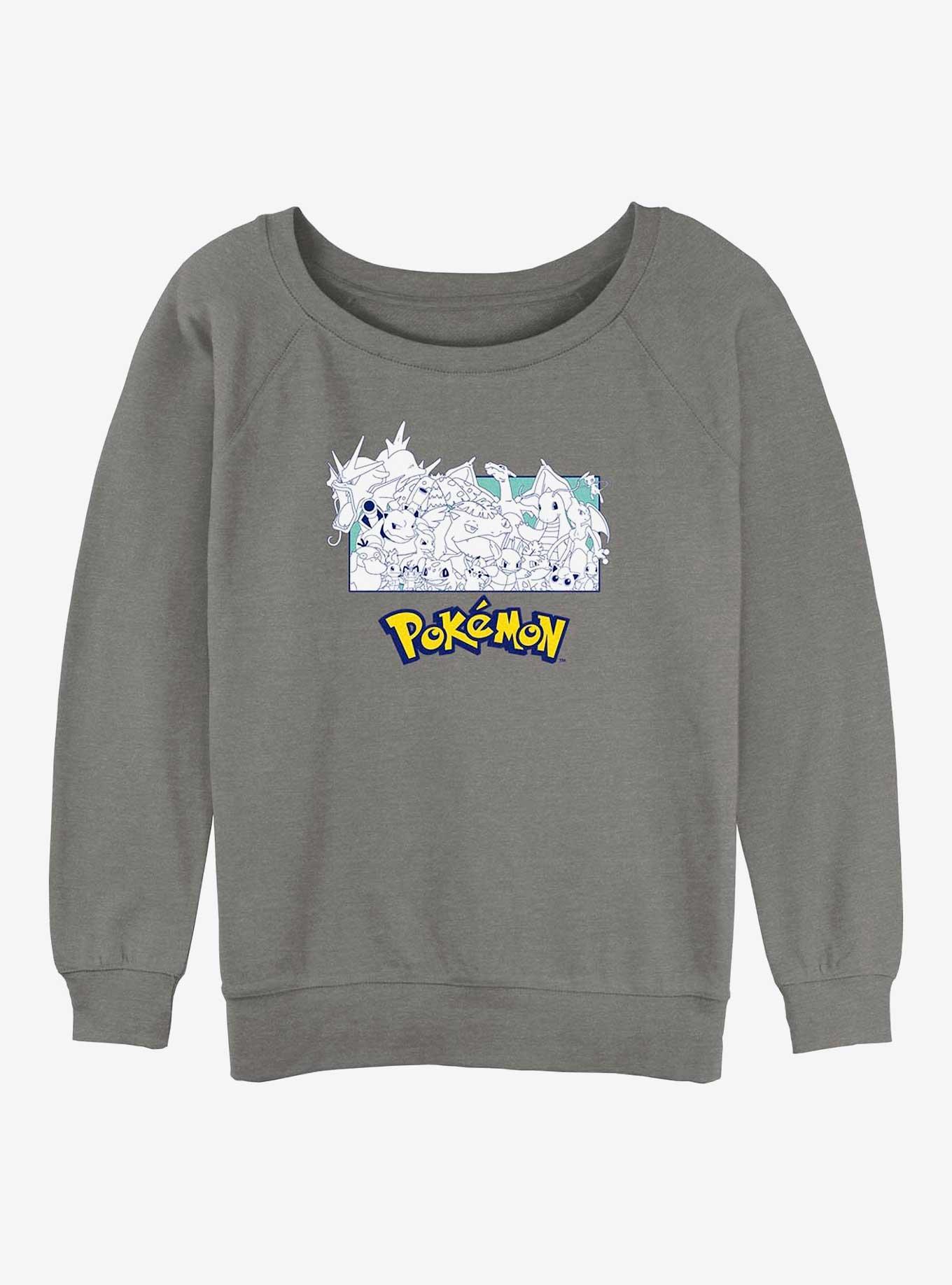 Pokemon The Classics Girls Slouchy Sweatshirt, , hi-res