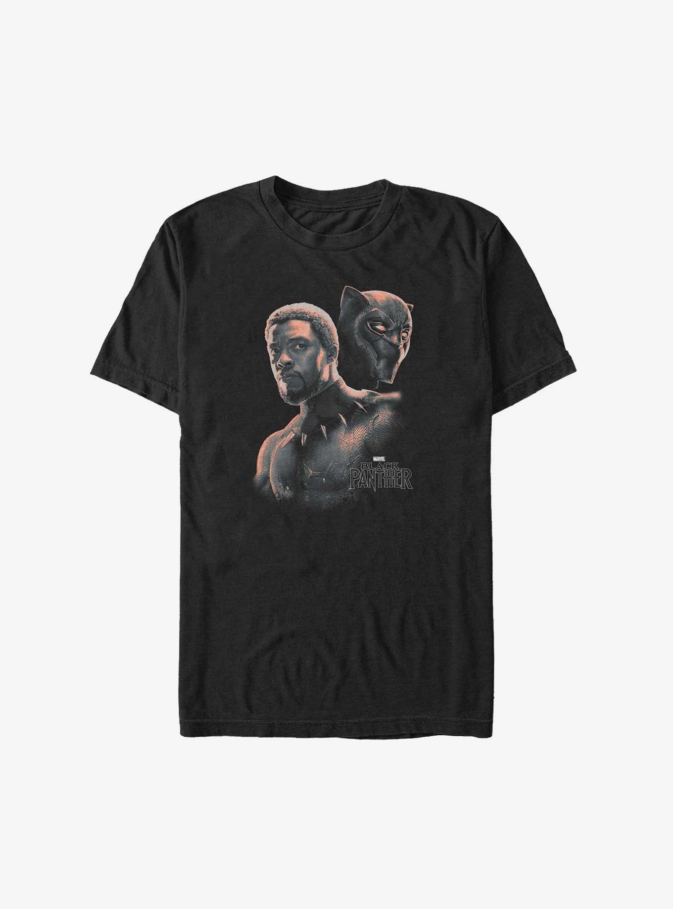 Marvel Black Panther King T'Challa Unmasked Big & Tall T-Shirt, , hi-res