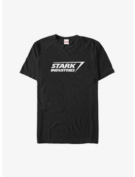 Plus Size Marvel Iron Man Stark Industries Logo Big & Tall T-Shirt, , hi-res