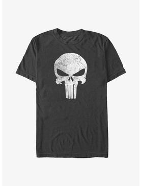 Plus Size Marvel Punisher Distressed Skull Big & Tall T-Shirt, , hi-res