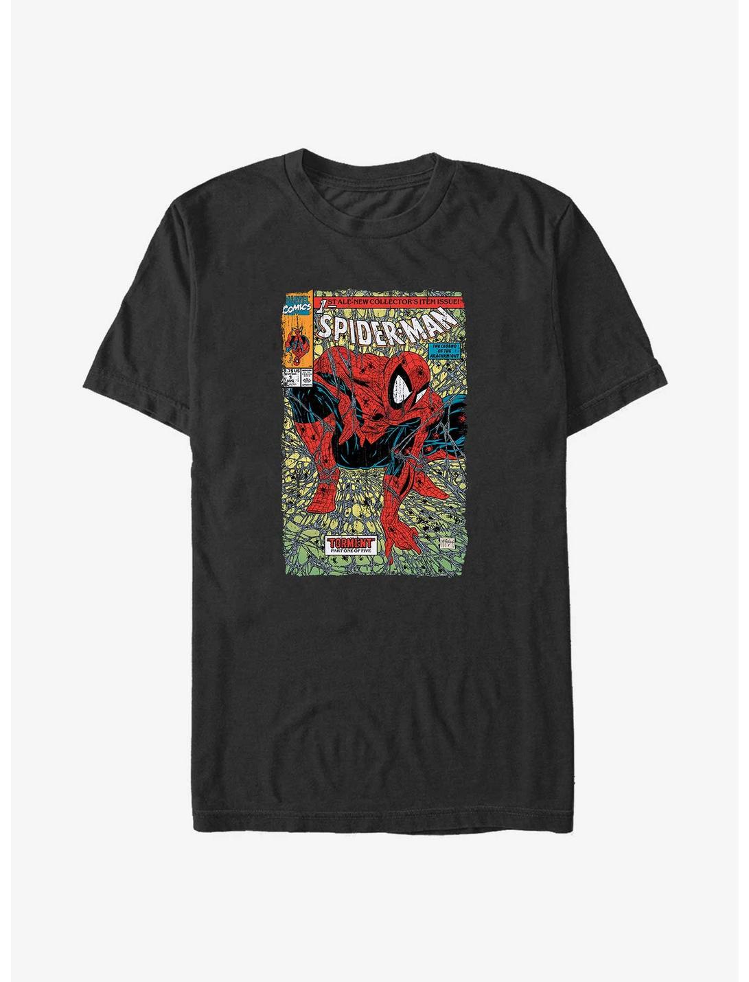 Marvel Spider-Man Spider Torment Big & Tall T-Shirt, BLACK, hi-res