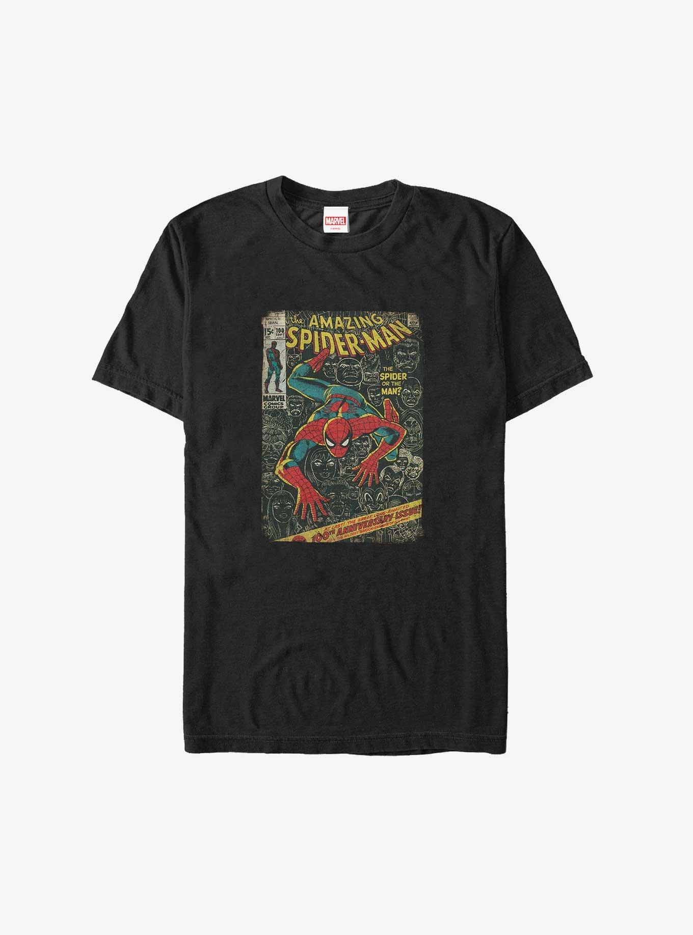 Marvel Spider-Man Spidey Crawl Comic Cover Big & Tall T-Shirt, , hi-res