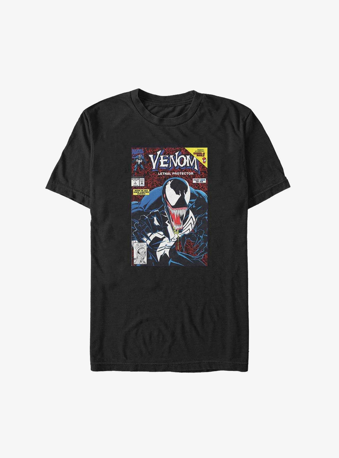 Marvel Venom Lethal Protector Comic Cover Big & Tall T-Shirt, , hi-res