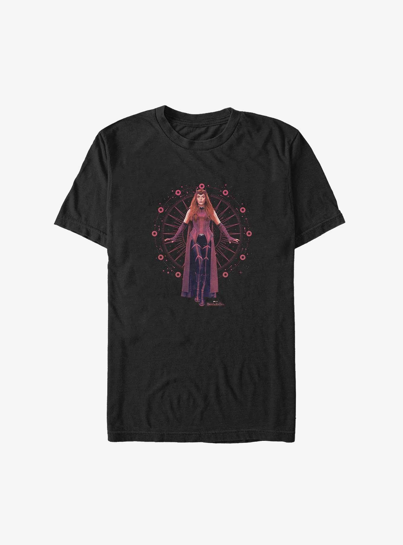 Marvel WandaVision Stellar Scarlet Witch Big & Tall T-Shirt, BLACK, hi-res