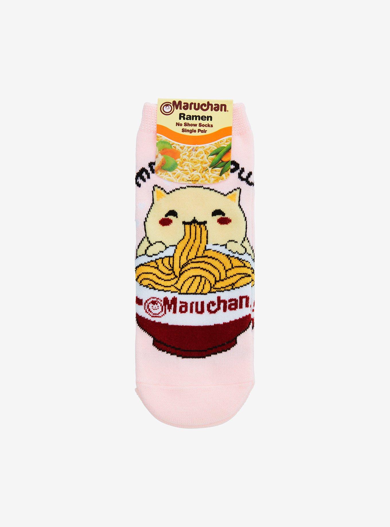 Maruchan Kitty Ramen No-Show Socks, , hi-res