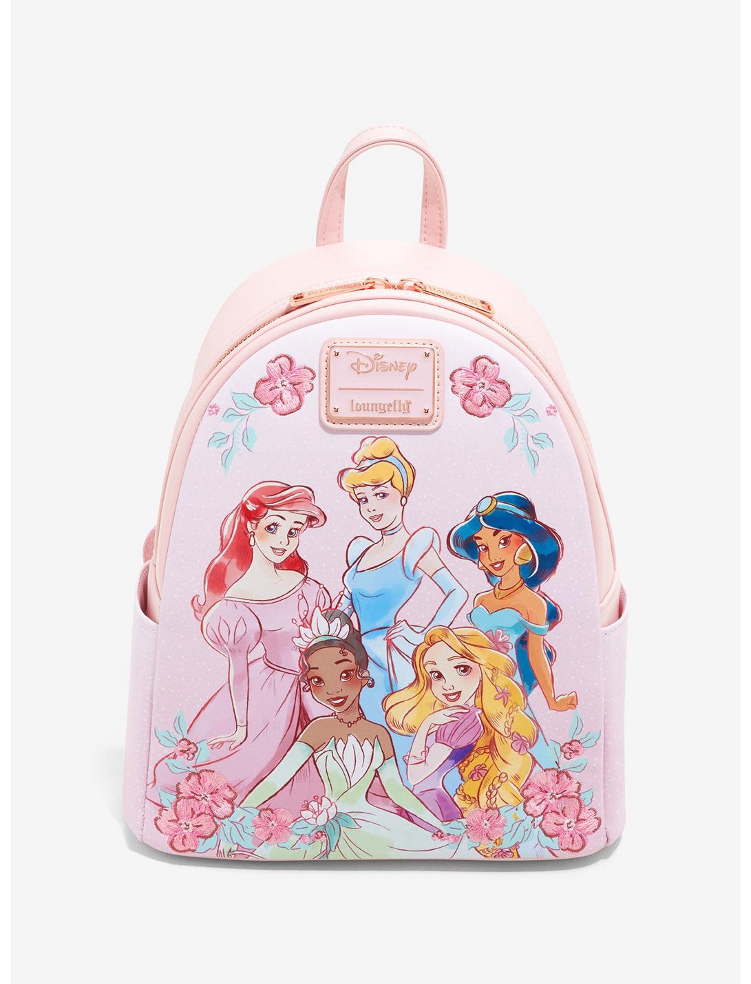 Loungefly Disney Princesses Floral Mini Backpack - BoxLunch Exclusive