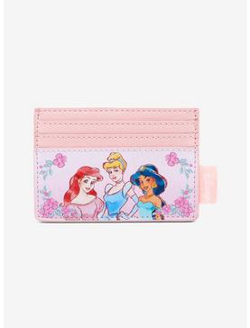 Loungefly Disney Princesses Floral Cardholder - BoxLunch Exclusive, , hi-res